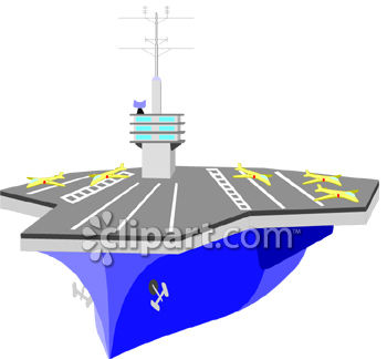 350x324 Flat Deck Aircraft Carrier