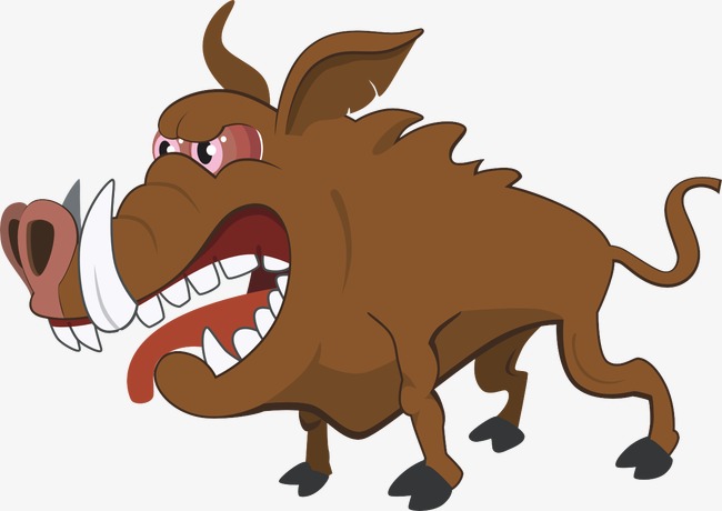 650x460 Boar, Villain, Big Boar, Animal Png Image And Clipart For Free