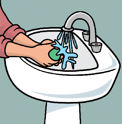 390x399 Washing Hands ( 3) Clipart The Arts Image Pbs Learningmedia