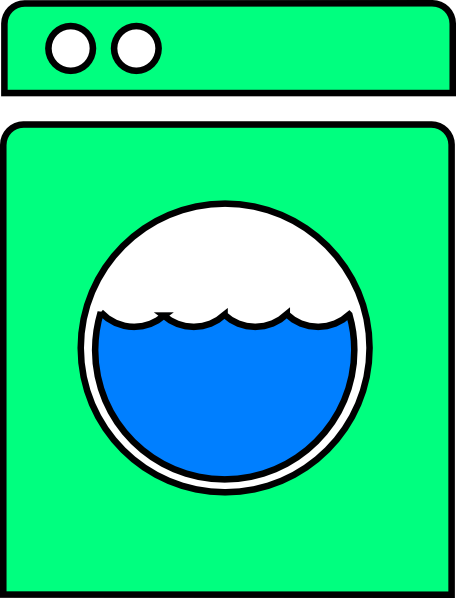 456x598 Washing Machine 4 Clip Art
