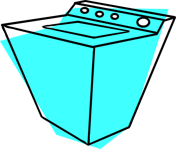 600x508 Washing Machine Clip Art Free Vector 4vector