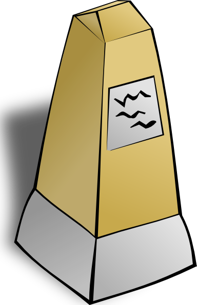 384x596 Obelisk Clip Art Free Vector 4vector