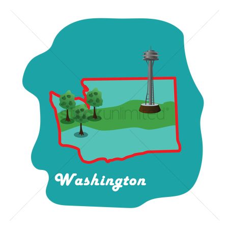 450x450 Free Washington Space Needle Stock Vectors Stockunlimited