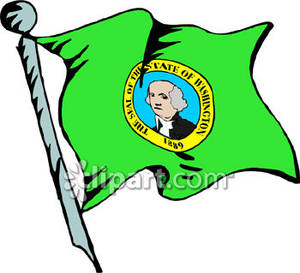 300x273 State Flag Of Washington