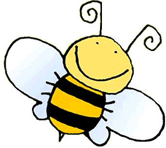 342x305 Bee Clip Art