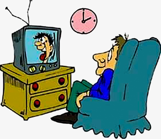 Watching Tv Clipart at GetDrawings | Free download