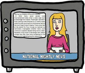 300x256 Watch Clipart The News