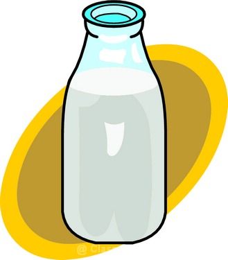 329x375 Milk Bottle Clipart