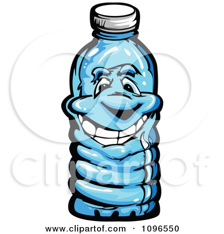 450x470 Royalty Free (Rf) Clipart Of Water Bottle Characters