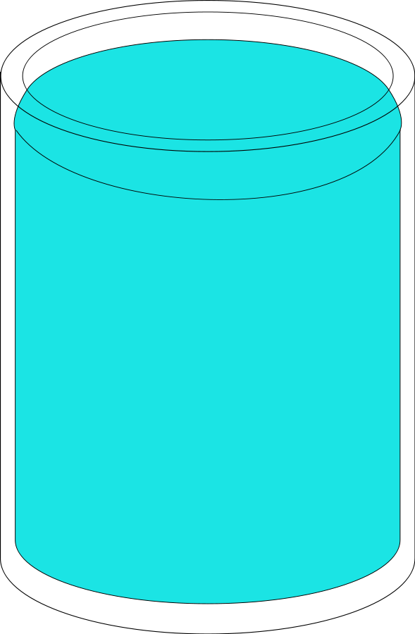 589x900 Glass Of Water Vector Clip Art 2