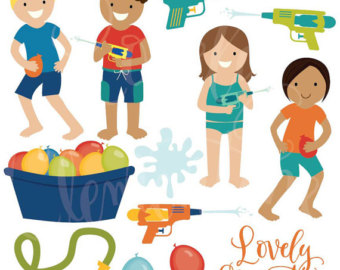 340x270 Clever Design Ideas Water Play Clipart Gun Etsy