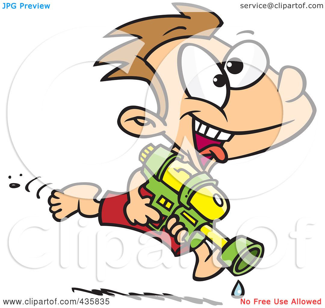 1080x1024 Royalty Free (Rf) Clipart Illustration Of A Playful Boy Running
