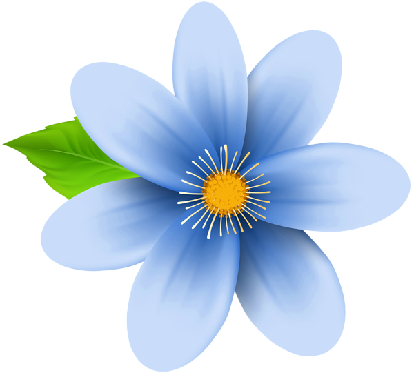600x544 Blue Flower Clip Art Imageu200b Gallery Yopriceville