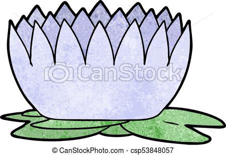450x309 Cartoon Waterlily Clipart Vector