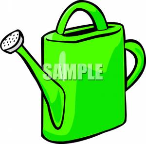 300x297 A Green Watering Can