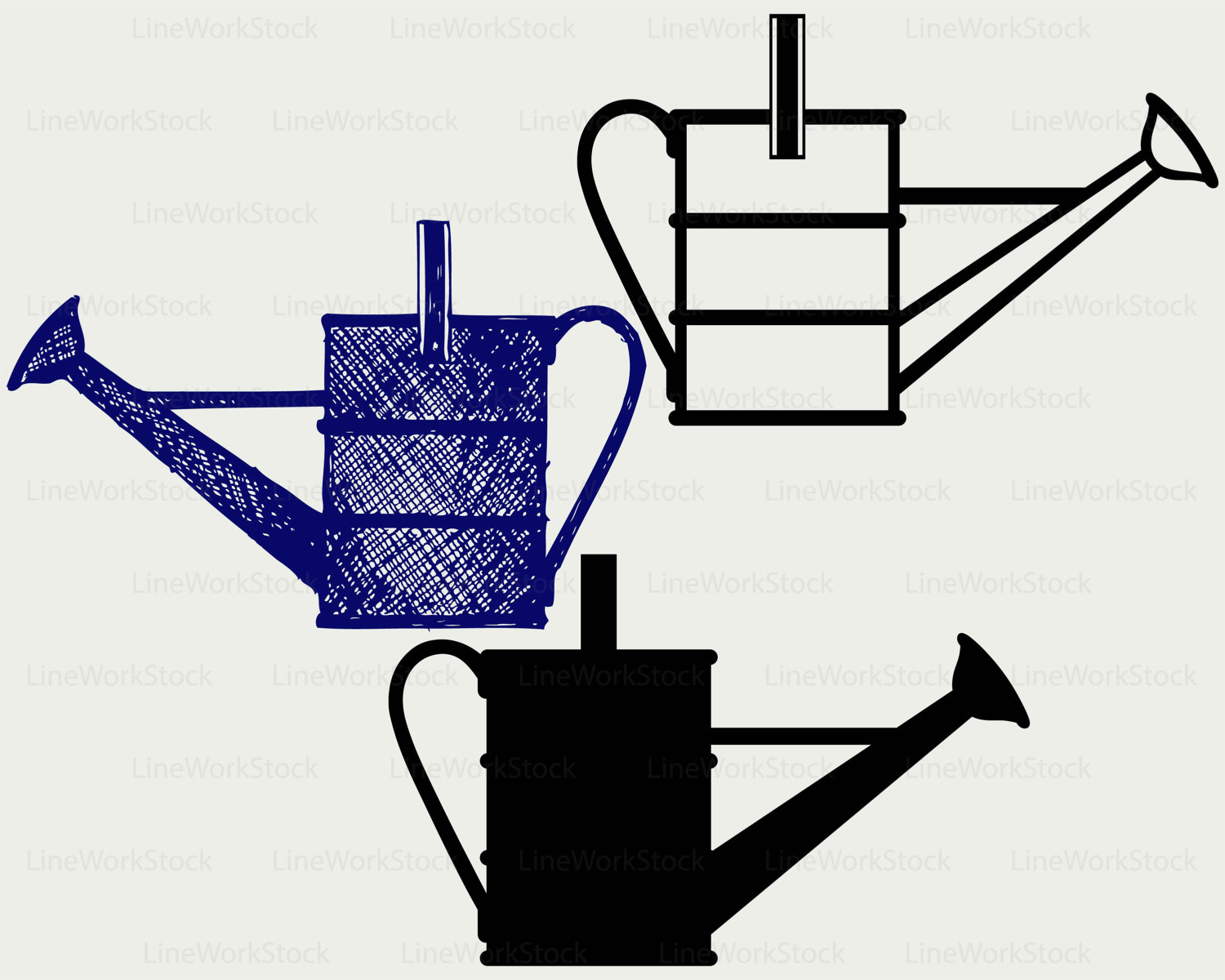 1500x1200 Watering Can Svgwatering Clipartwatering Svgwatering Silhouette