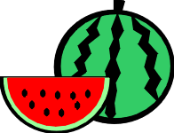 196x150 Watermelon Clip Art Clipart Panda