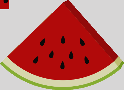 400x292 Clip Art Watermelon
