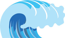 210x123 Wave Clipart