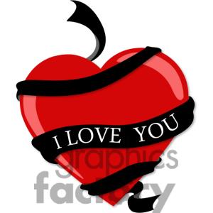 300x300 I Love You Clipart Black And White Clipart Panda