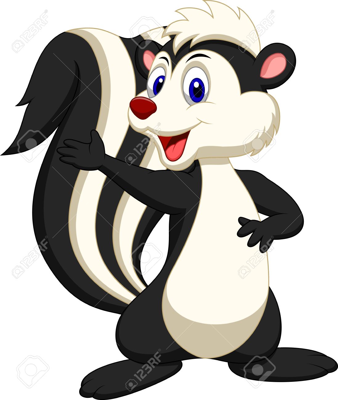 1097x1300 Weasel Clipart Cute Cartoon