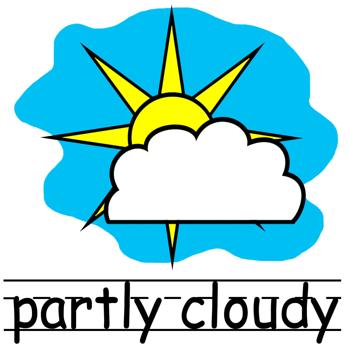 1200x1200 Weather Clip Art For Kids Printable Clipart Panda