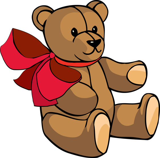 563x554 Teddy Bear Clip Art