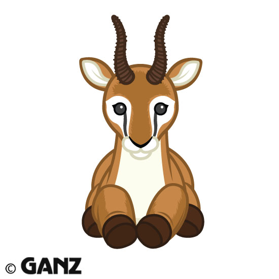 550x550 Webkinz Signature Endangered Dama Gazelle