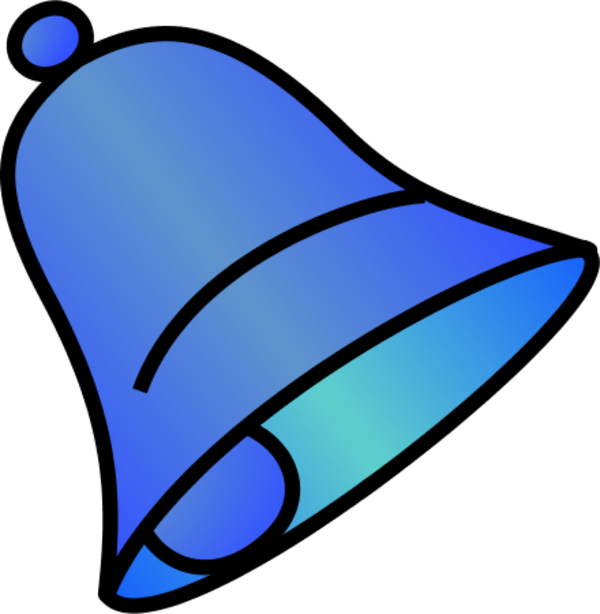 600x614 Bell Vector Clipart