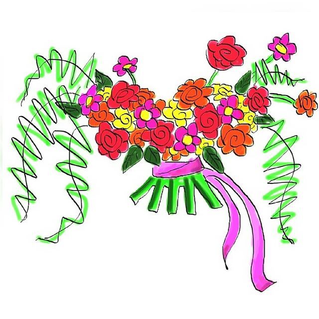 Wedding Bouquet Clipart