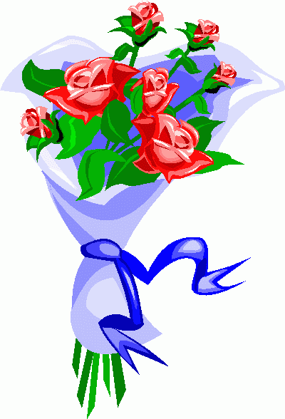 400x588 Free Wedding Bouquet Clipart