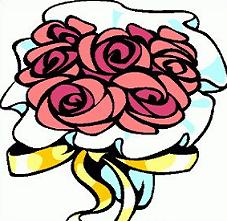 227x221 Free Wedding Bouquet Clipart