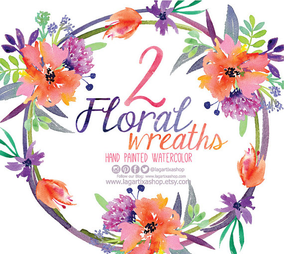 570x510 Watercolor Clipart Frames Floral Png Wedding Bouquet
