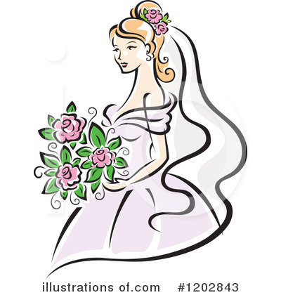 400x420 Bride Clipart