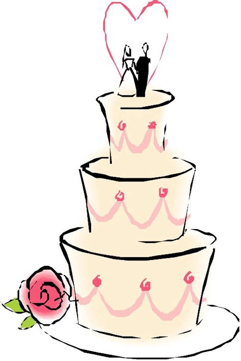474x708 Wedding Cake Clip Art Borders