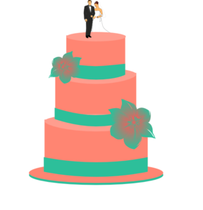 288x299 Wedding Cake Clip Art