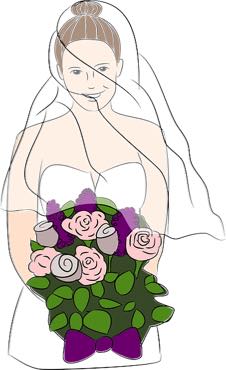 226x370 Wedding Clip Art
