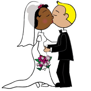 300x300 Clip Art Wedding Bridal Clip Art Black And White Yahoo Image