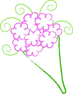 233x300 Flower Drawing Clipart
