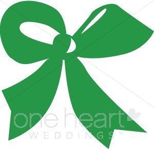 300x291 Green Bow Clipart Wedding Bow Clipart