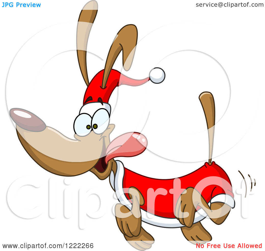 1080x1024 Dachshund Christmas Clip Art Clipart