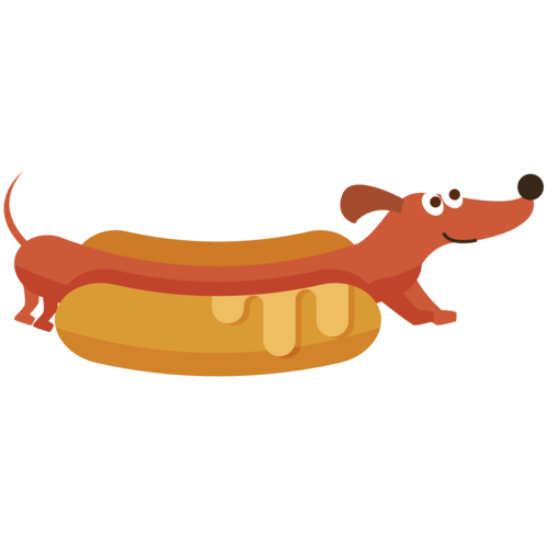 500x500 Hot Dog