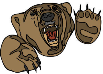 360x259 Free Bear Head Clipart
