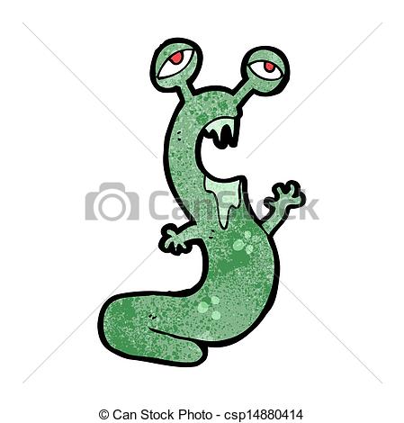 449x470 Cartoon Weird Alien Monster Vector Clip Art