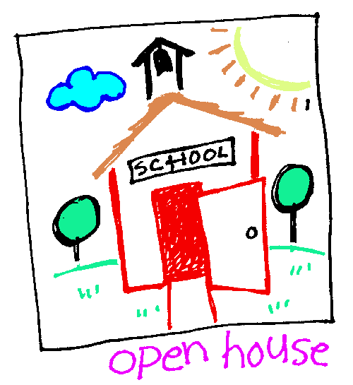 500x545 School Open House Clip Art