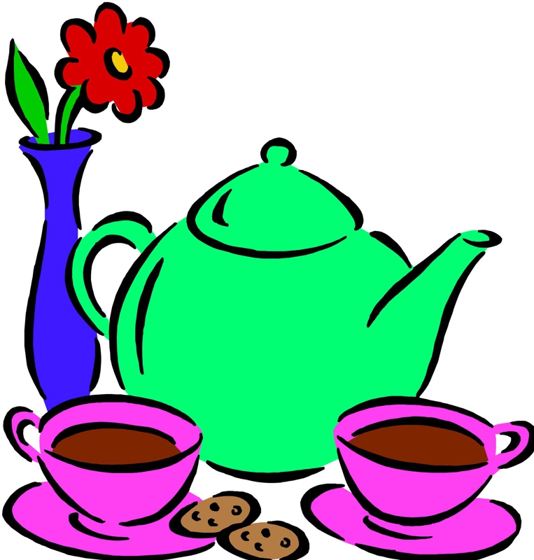 763x800 Spring Tea Cliparts