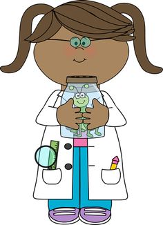 236x326 Girl Scientist With Frog