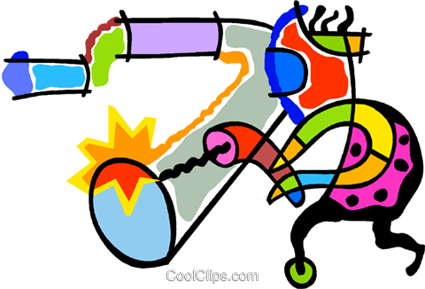 480x326 Person Welding A Pipeline Royalty Free Vector Clip Art