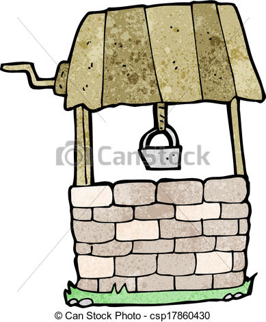 389x470 Cartoon Wishing Well Vectors