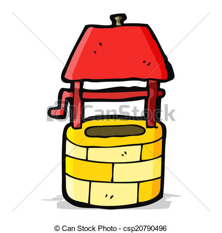 449x470 Cartoon Well Eps Vectors